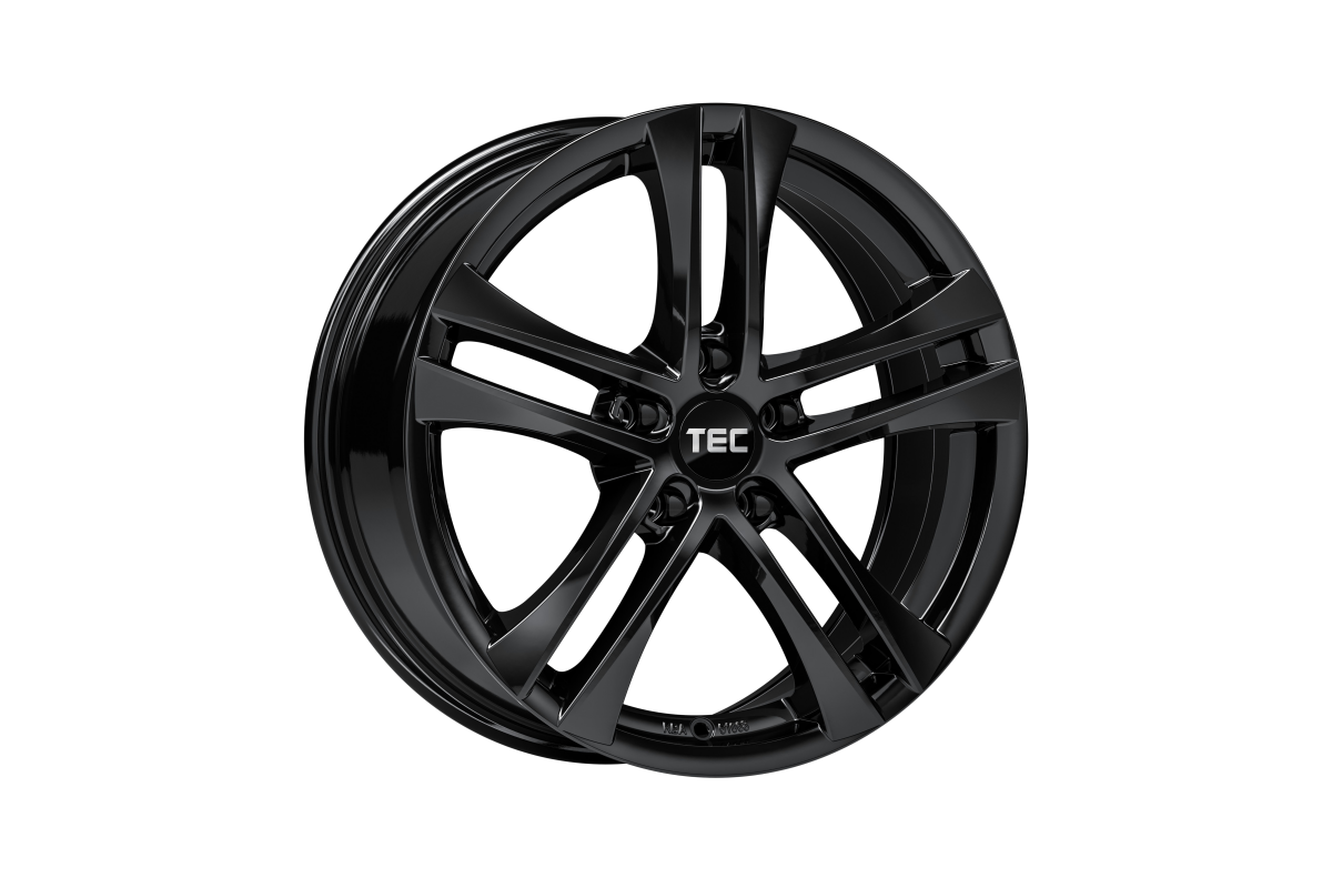 TEC AS4 6,5x17" 5x112 ET44 66,6 Schwarz-Glanz