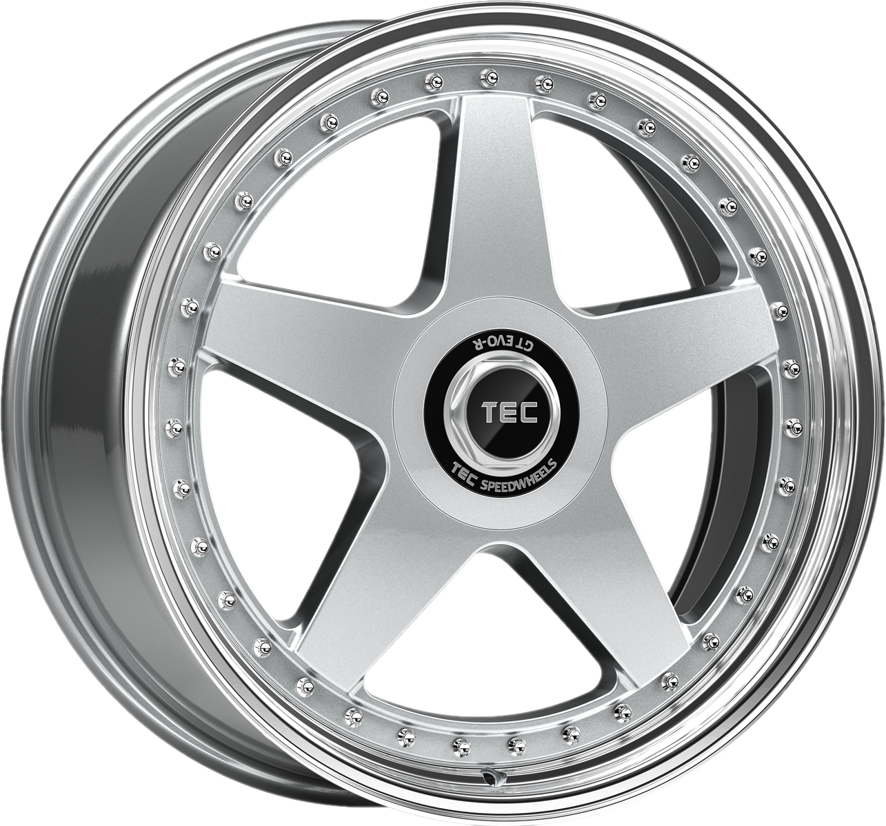 TEC GT EVO-R 8,5x19" 5x100 ET30 64 hyper-silber-hornpoliert