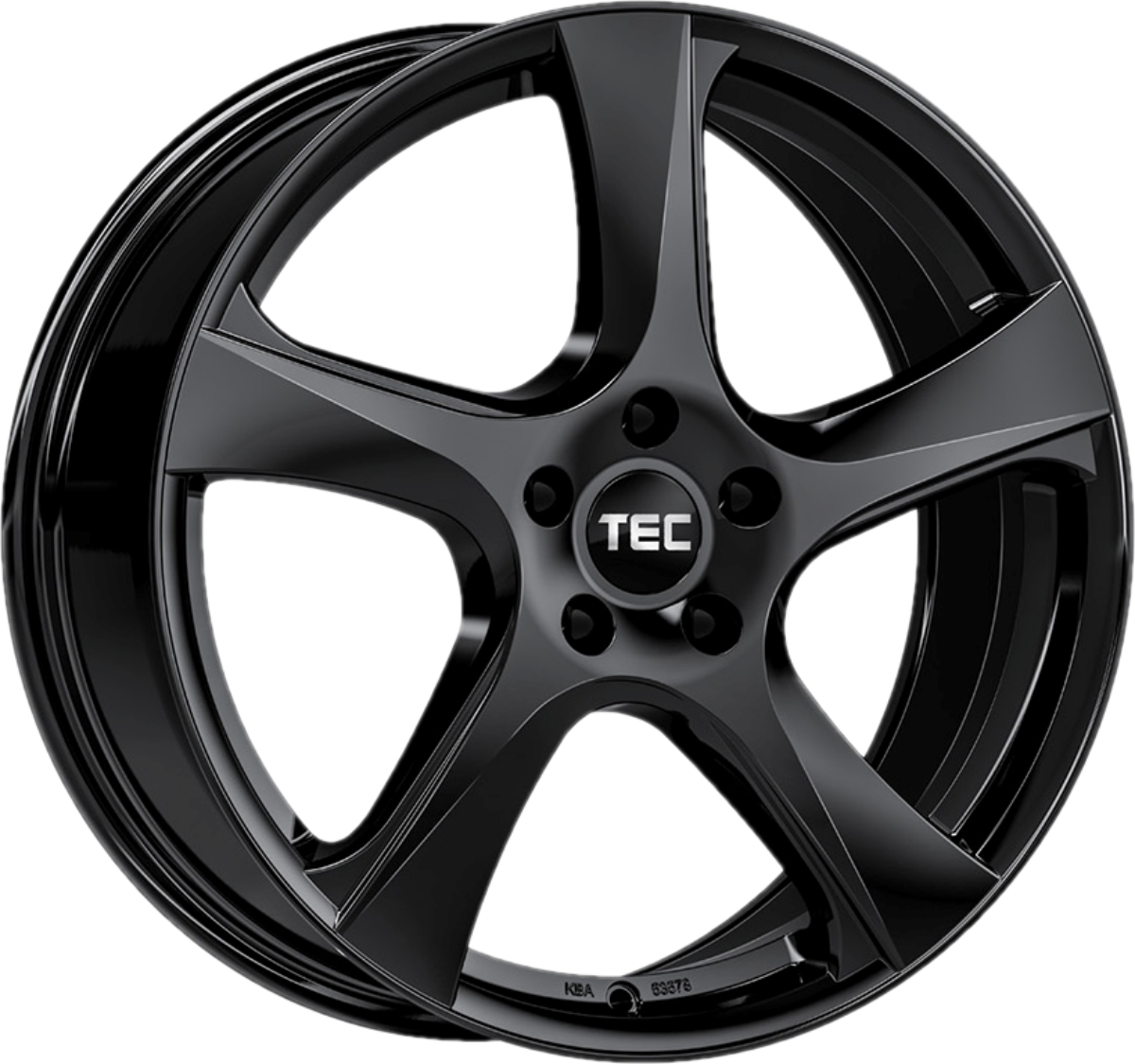 TEC AS5 7,5x18" 5x112 ET33 72,5 Schwarz-Glanz